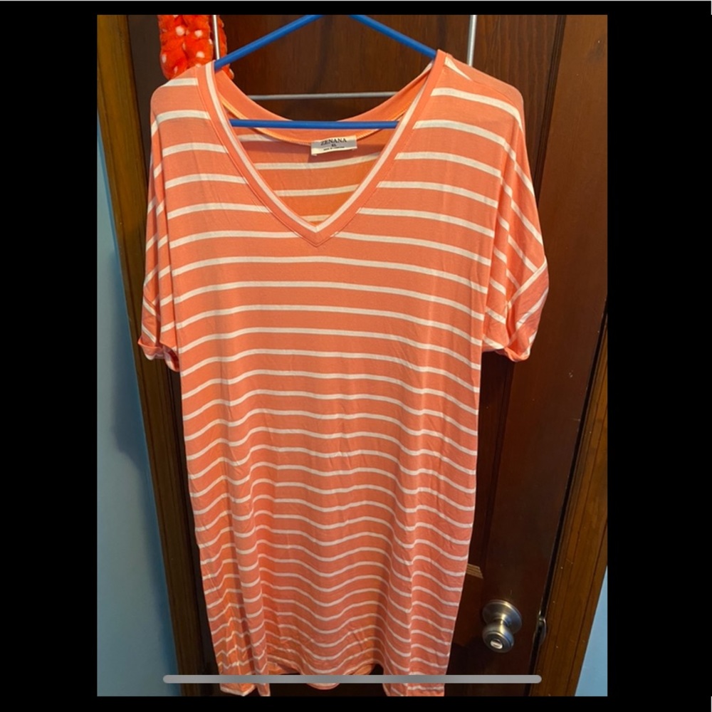 Zenana Striped Dress